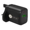 AFRA 20W USB Wall Charger with fast charging, dual USB-A & USB-C port