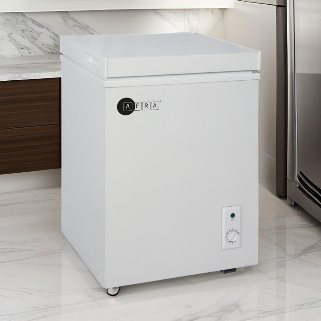 AFRA Chest Freezer 200L  Low Noise, Energy Saving, ESMA Approved  Model AF-2000CFWT