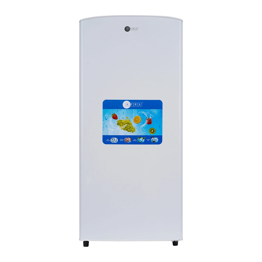 AF-1700SDWH Single Door Defrost Refrigerator – 63L Compact, Energy-Efficient, White Finish with Manual Defrost, Adjustable Shelves, Freezer Compartment, and Low Noise Operation – Ideal for Bedrooms, Offices, Dorms, and Small Spaces