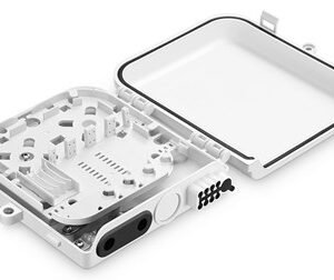 4 PORT INDOOR FIBER OPTIC TERMINATION BOX