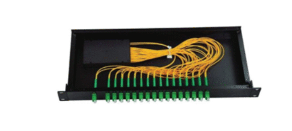 2X32 PLC SPLITTER MODULE, SC/APC RACK MOUNT