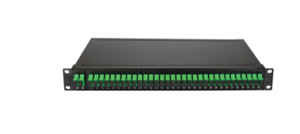 2X32 PLC SPLITTER MODULE, LC/APC RACK MOUNT