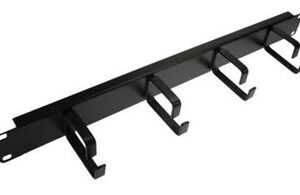 1U 19" 4-RING CABLE MANAGER