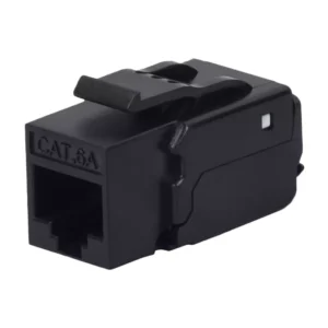 CAT 6A UTP 90-DEGREE PUNCH-DOWN KEYSTONE JACK