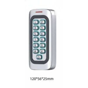 K610 Ice-Blue Luminous Keyboards Metal Access Control.