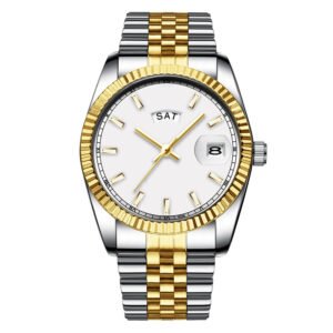 AFRA AF-004BW Men’s Quartz Stainless Watch – Alloy Case, Elegant Strap