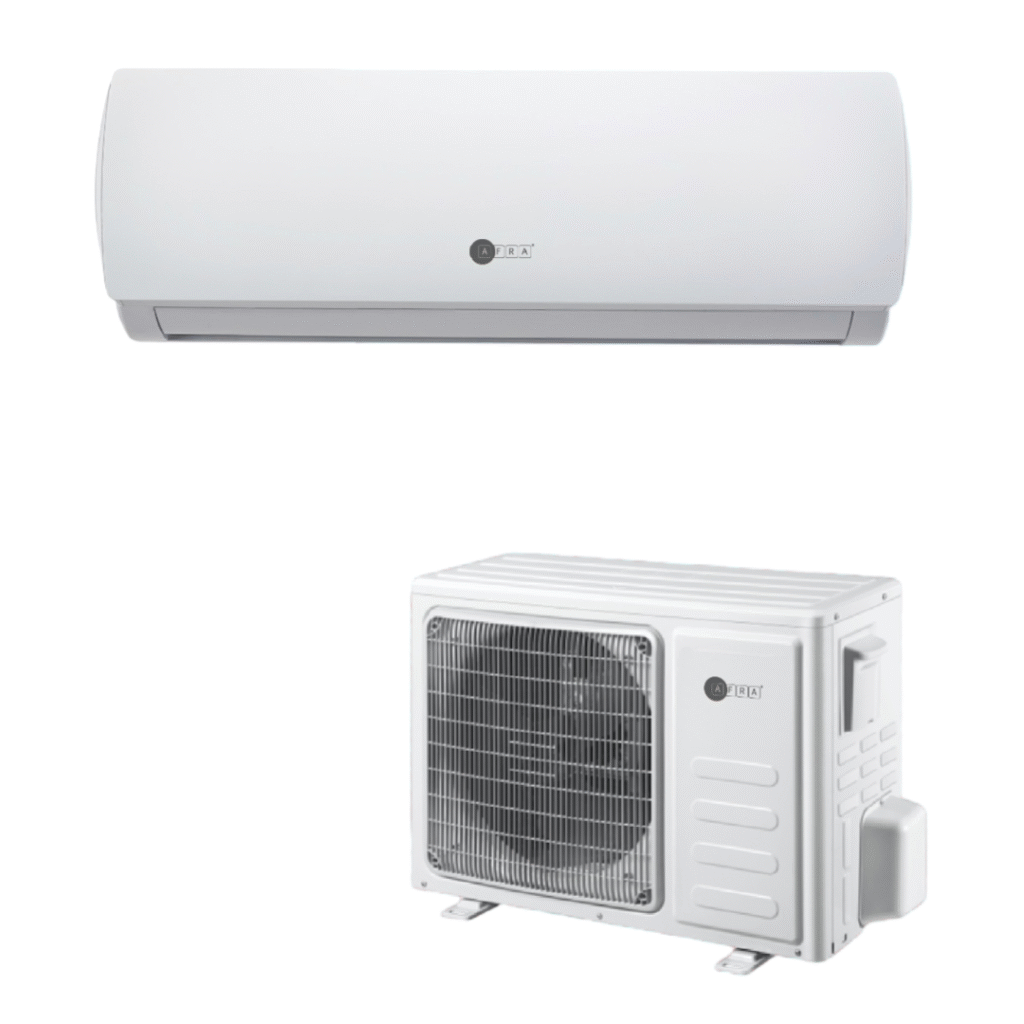 AFRA 1.0 Ton Split Air Conditioner – Model AF-1000ACWT, Wall Mount, Cooling Only, T3 Rotary
