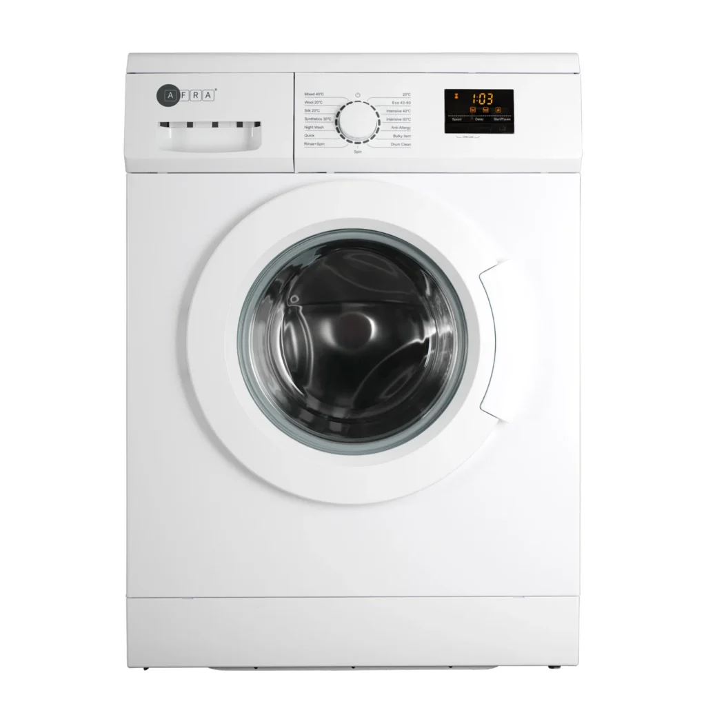 Washing Machine, Front Loading, 8KG Capacity, 1400 RPM, 15 Programs, LED Display,G-MARK, ESMA, ROHS, and CB Certified, 2 years Warranty 8 kg 2100 W AF-8140WMWT White