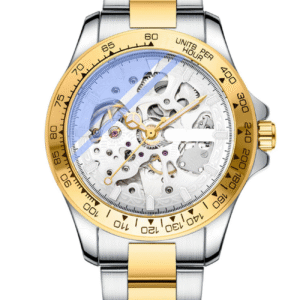 AFRA Men’s Stainless Steel Wrist Watch – AF-88081G, Mechanical Movement, Alloy Zinc Case