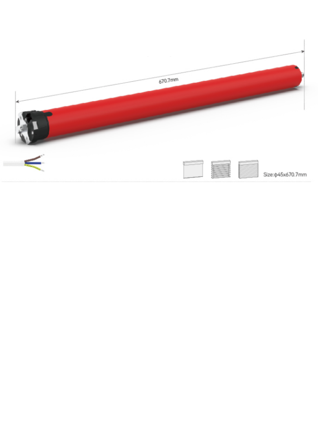 AC TUBULAR MOTOR TA45C 50N-RF-CK(V5)
