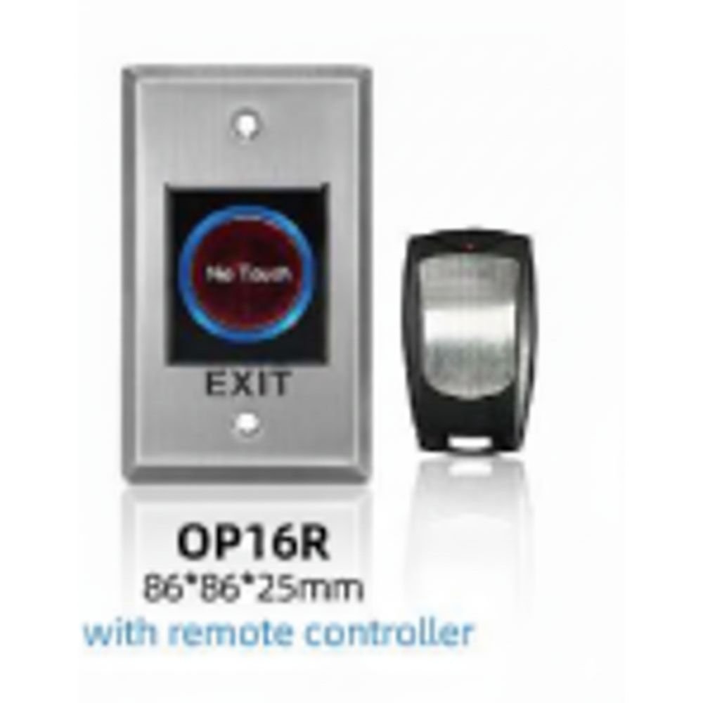 OP16R Infared Touchless Exit Button.