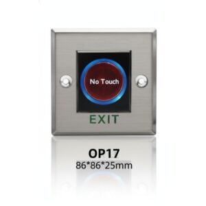 OP17 Infared Touchless Exit Button.