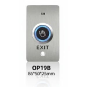 OP19B Infared Touchless Exit Button.