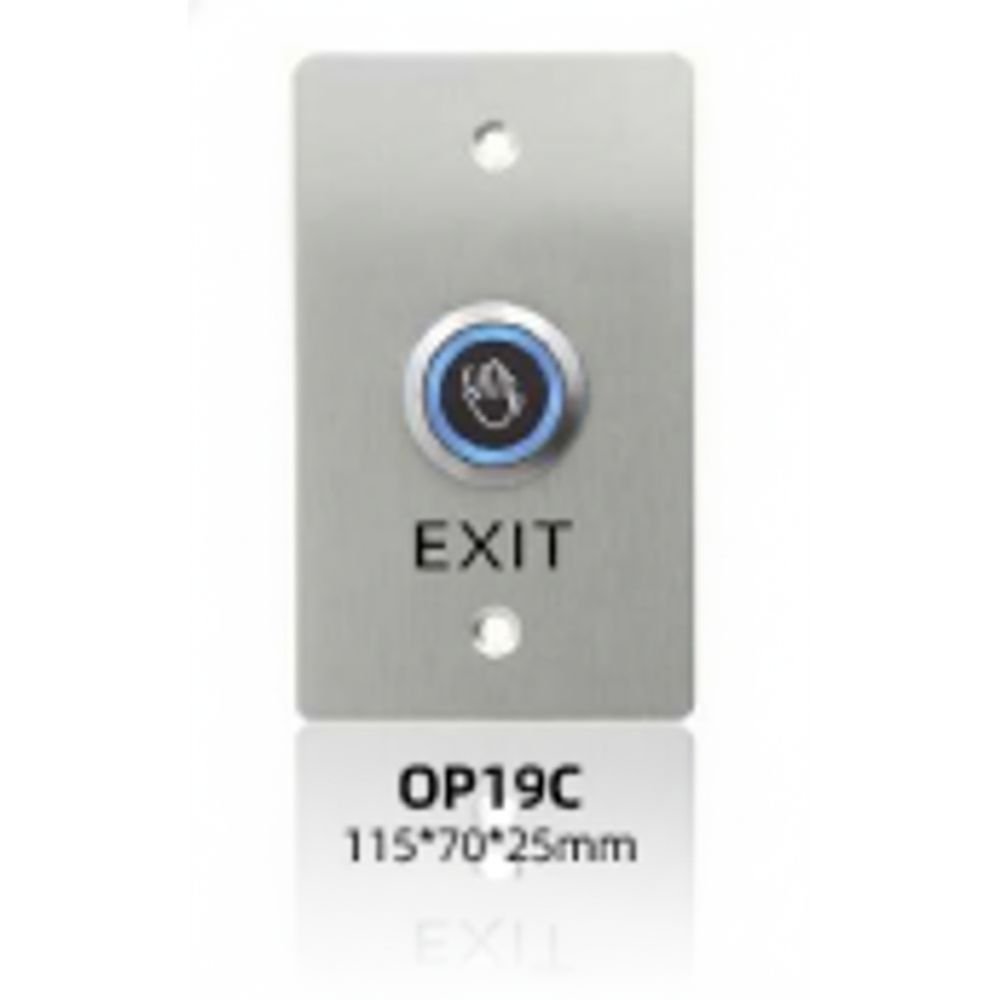 OP19C Infared Touchless Exit Button.