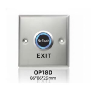 OP18D Infared Touchless Exit Button.