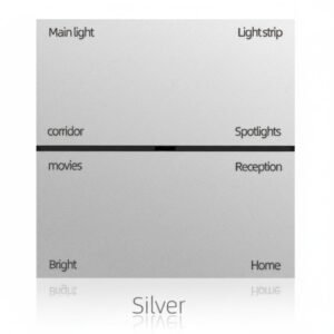 M9 Series Smart Pannel - Silver.