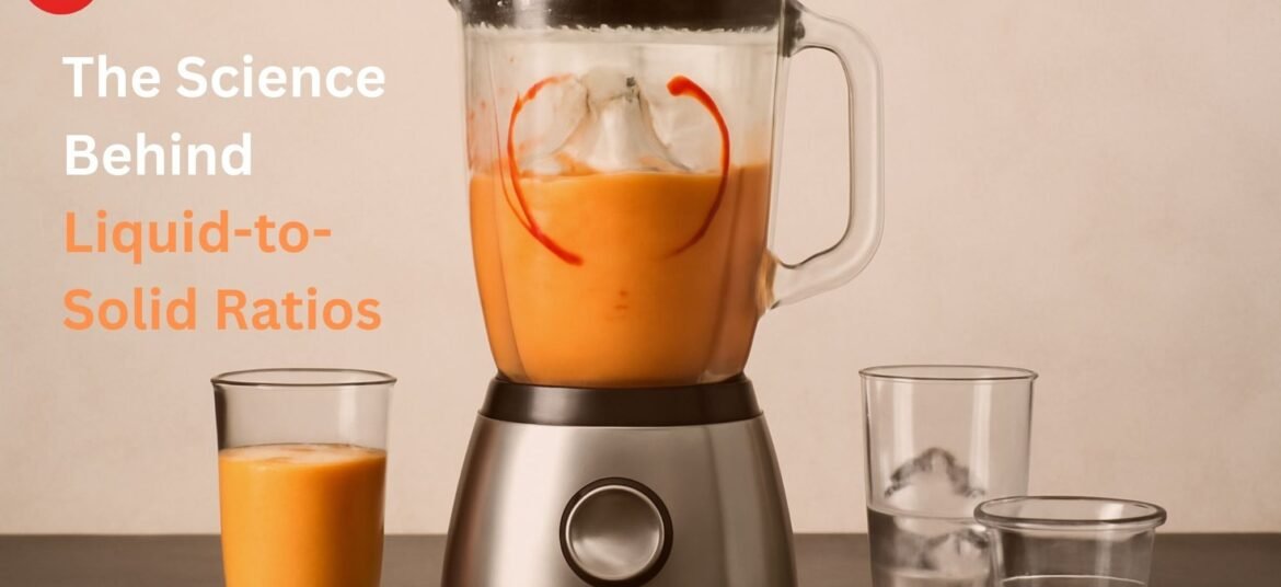 liquid to solid ratio